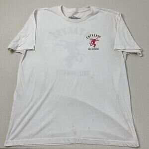 Catalyst Hell On Water White Short Sleeve T Shirt Adult XL